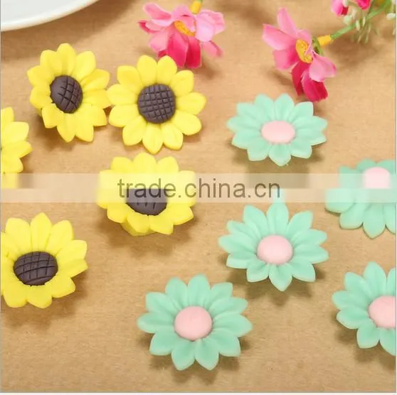 China bead manufacturers polymer clay flower ceramic beads multi colour rosary bead