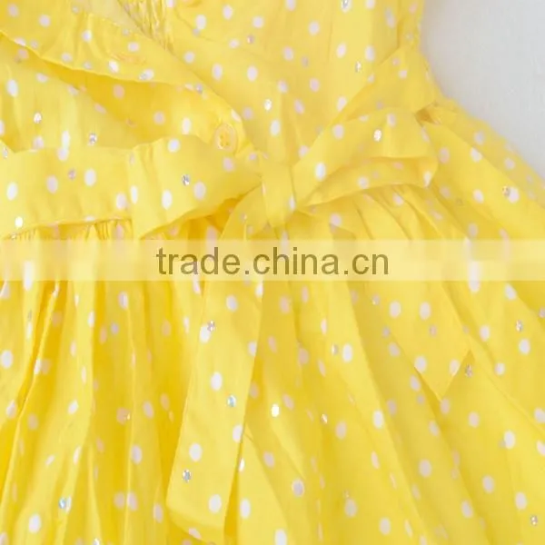 R&H 2014 casual high quality hot selling little baby dress designs