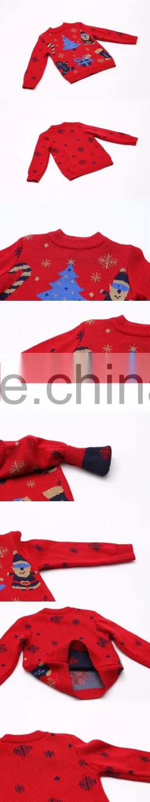 Fashion Party Christmas Trees Apparel Knits Red Sweater Christmas Jumpers
