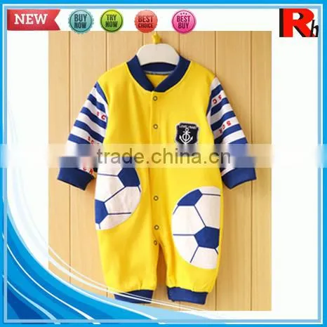 China alibaba long sleeve cotton funny cute wholesale baby clothing design pretty applique for baby clothes