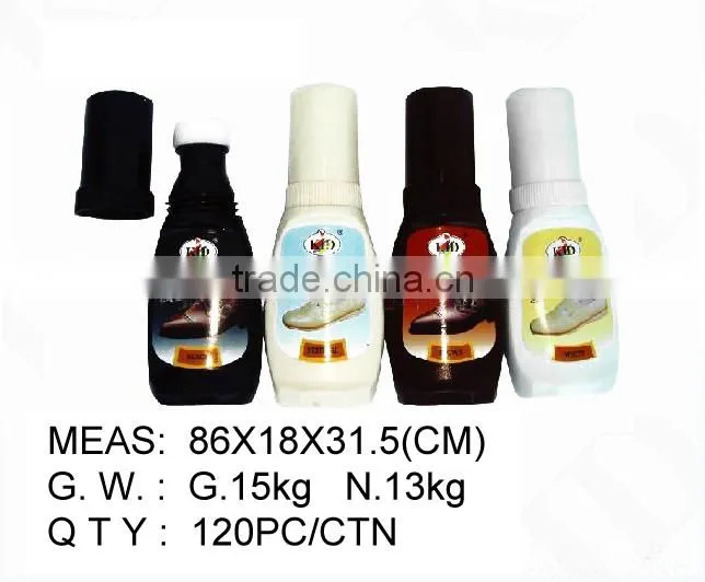 Instant high gloss sport shoe cleaner liquid shoe polish