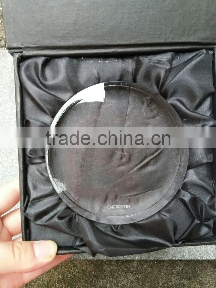 CRYSTAL PAPER WEIGHT Teachers' Day souvenir