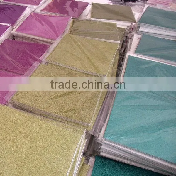 Zhejiang Yiwu Manufacturer Direct Sales Eco-friendly Yellow Glitter Wrapping Paper