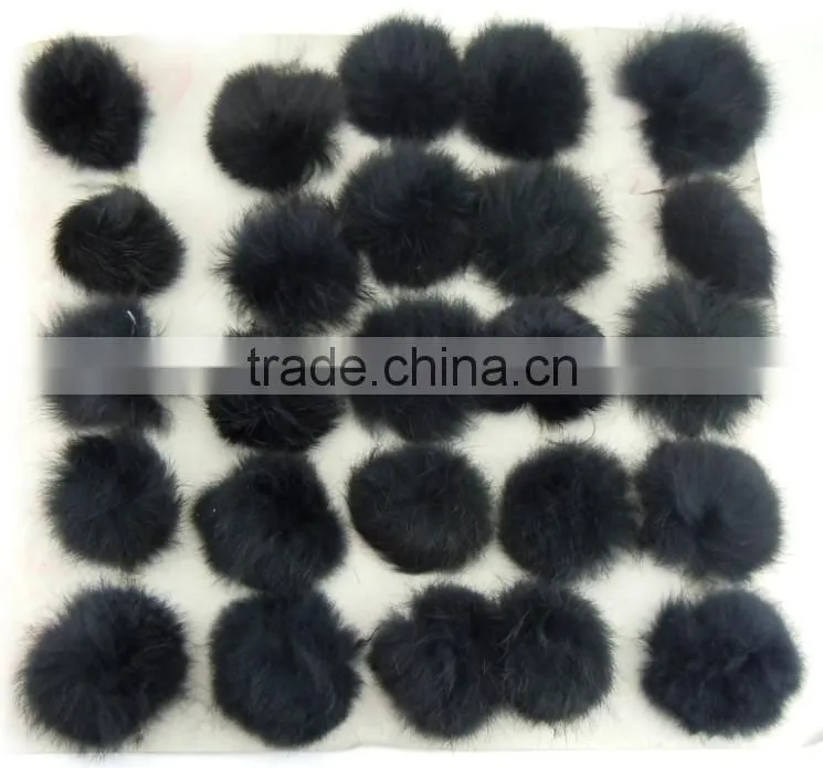 Fur Accessory Pompom Ball Rabbit Hair Decoration Ball