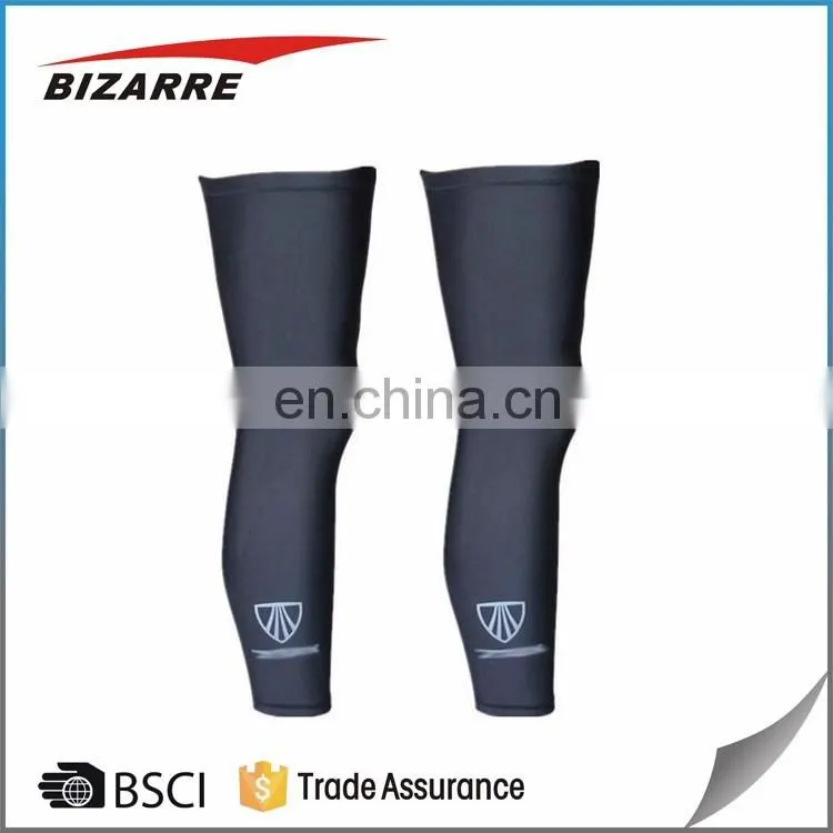 Elastic knee compression sleeve custom sports leg sleeve/Protection Cycling Leg Sleeve Warmer