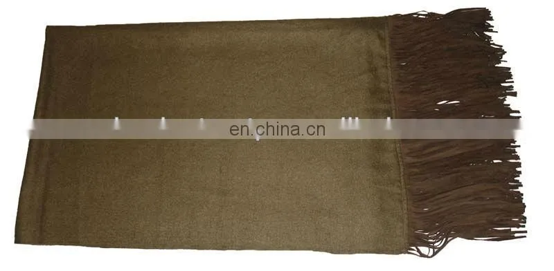 Pashmina Shawls, stoles & Scarves with Suede leather