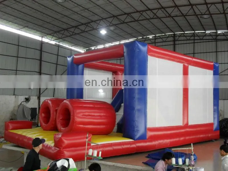 obstacle course Juegos inflables /giant inflatable obstacle course