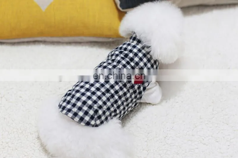 Elinfant classical cage pet dog cloth dog padded clothes