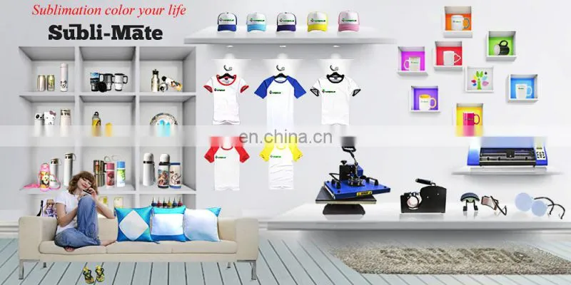 Large double side format pneumatic heat transfer sublimation printing machine
