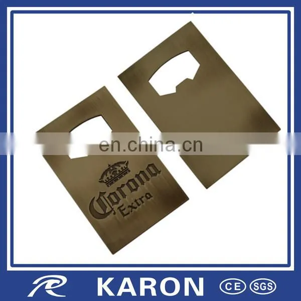 cheap wholesale metal bottle opener custom logo