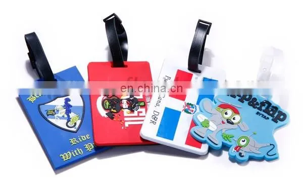 Personalized shaped luggage tags/novelty luggage tags
