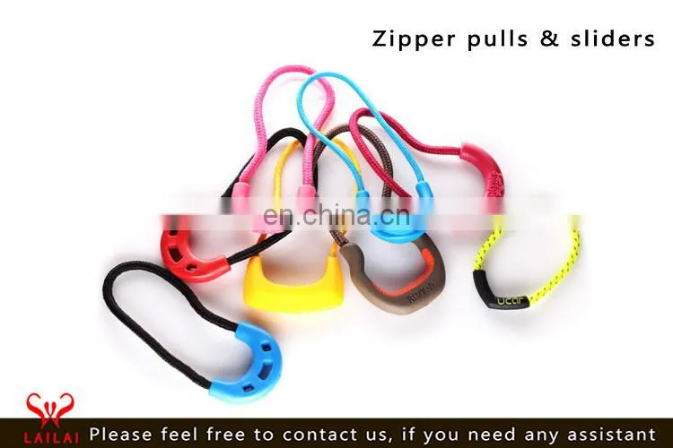 Custom novelty fancy zipper pulls wholesale for garment accessories