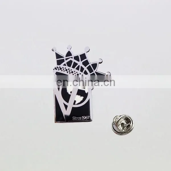 blank plastic pin badge made metal badges clothes badges