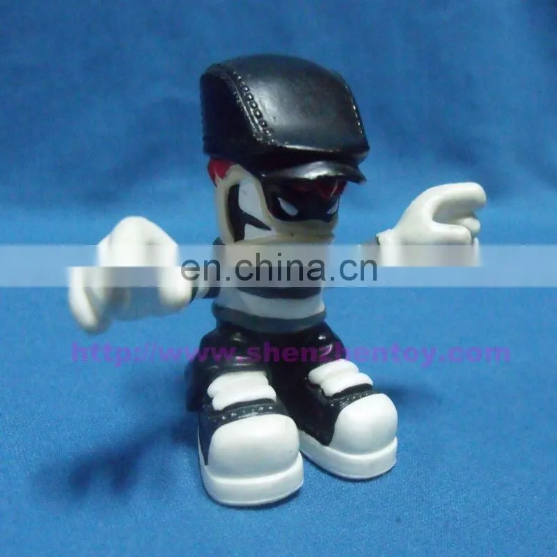 injection bendable figurine toy