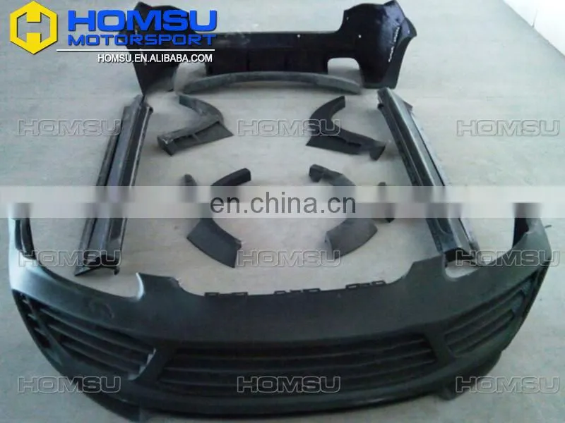 perfect fitment auto facelift fiber glass material MER-T body kit for cayenne 958 2011-2014