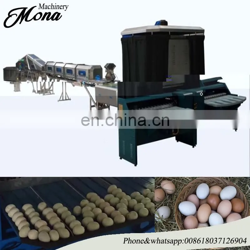 Stainless steel duck egg grading machine / duck egg sorter /duck egg grader