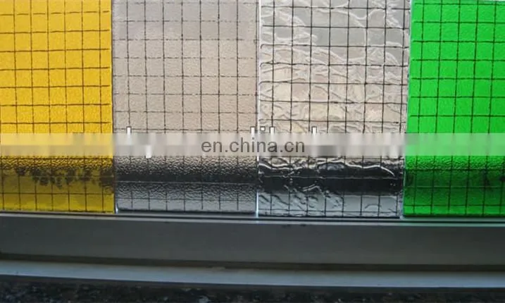 Clear Wire Reinforced Glass