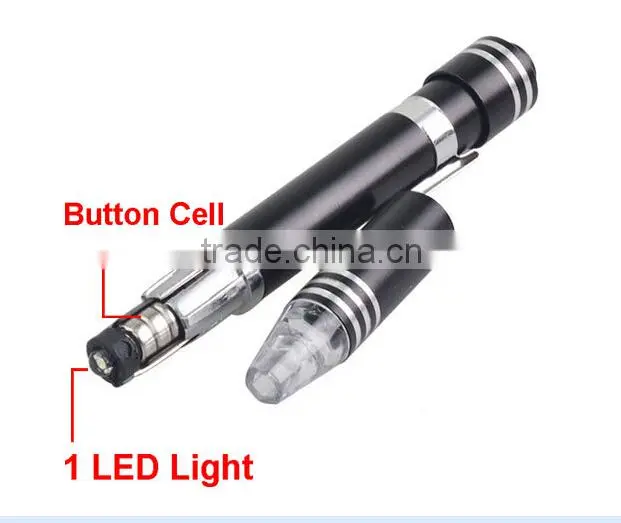 Factory Logo Printed Mini Pocket Multi-function precise Screwdriver Pen light