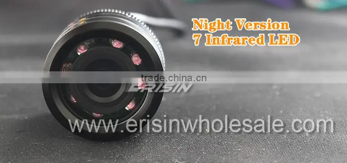 Erisin ES288 28mm Auto Rear View Camera with Automatic White Balance