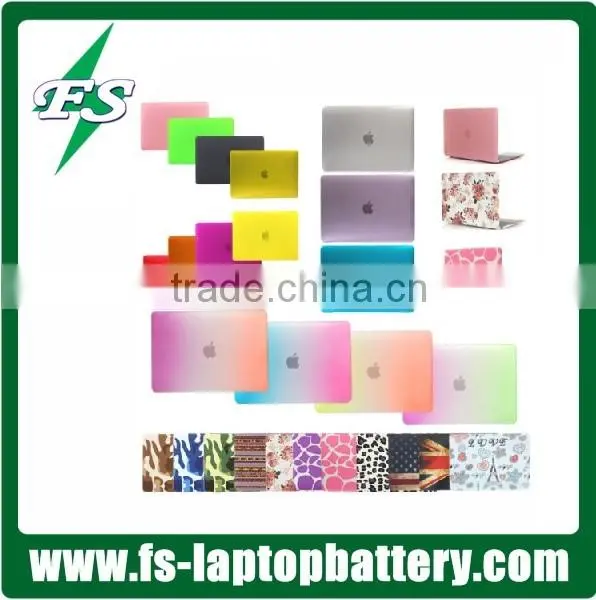 Various styles For MacBook Air Pro Retina 11" 12" 13" 15" Rubberized Hard Case Cover Protector