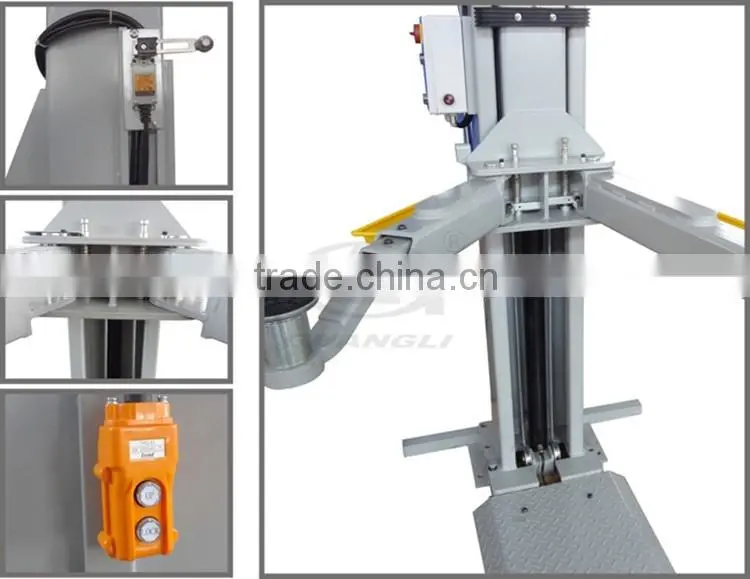 Best Manufacturer High Quality Hot sale hydraulic pump 2 post car lift with CE