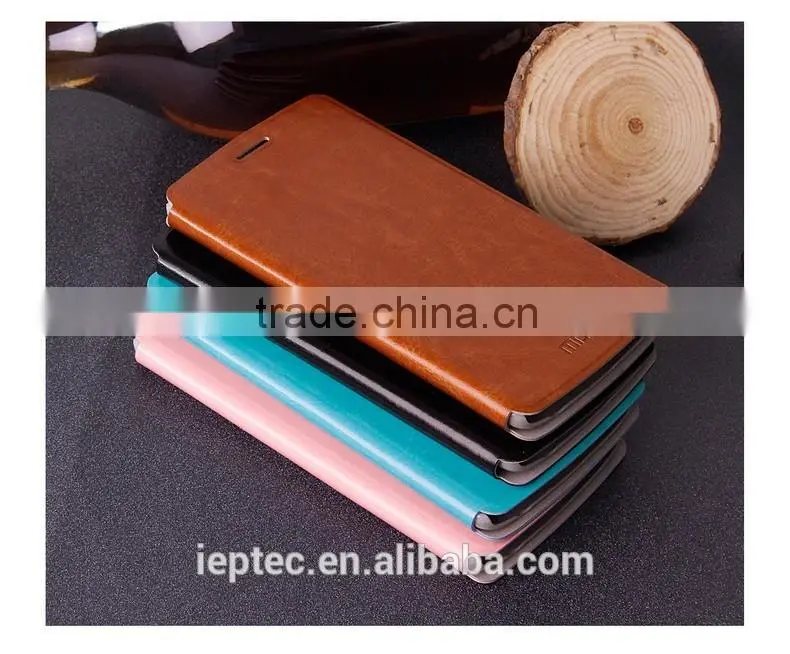 MOFi Brand RUI Series PU Leather Flip Phone Cases Cover for LG G3, TPU Back Cover for LG G3