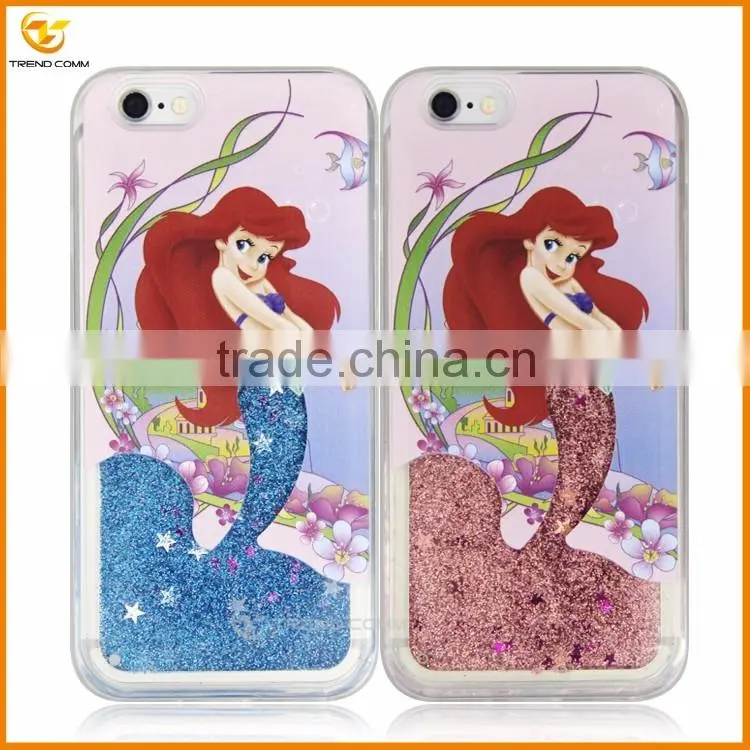 wholesale alibaba custom glitter quicksand tpu case cover for iphone 6