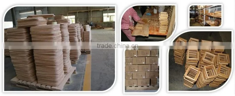 bamboo chopping board with groove