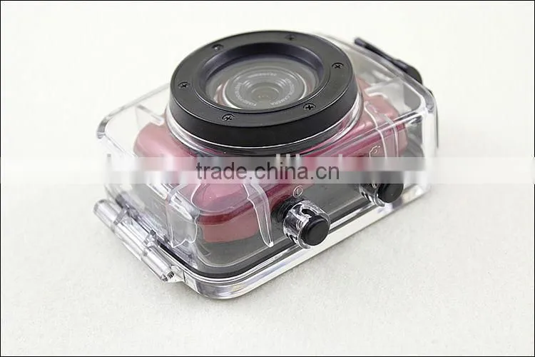 60fps hd 720p mini dv sports waterproof camera with 2.0inch touch screen