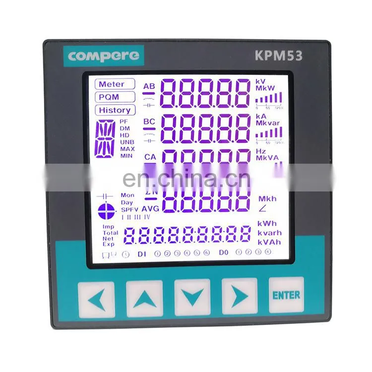 New arrival wireless energy meter 3 phase smart power quality analyzer for Chemical industry