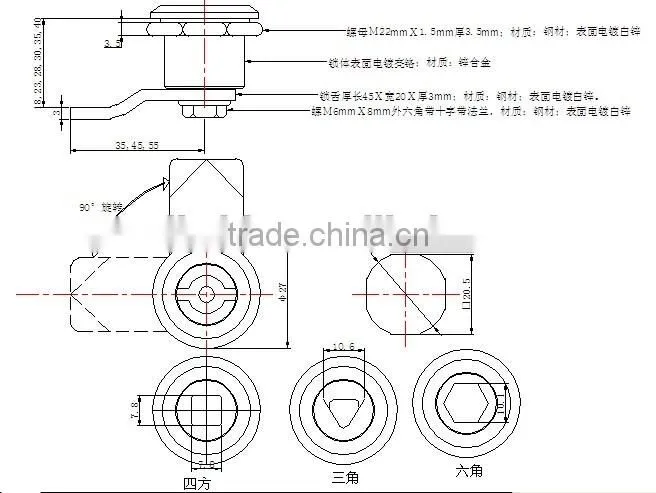 Cabinet panel lock