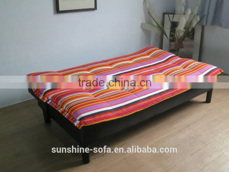 Popular red color folding sofa bed