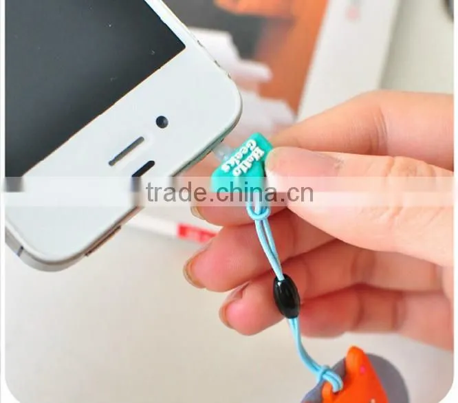 promotional silicone brush dust use for phone