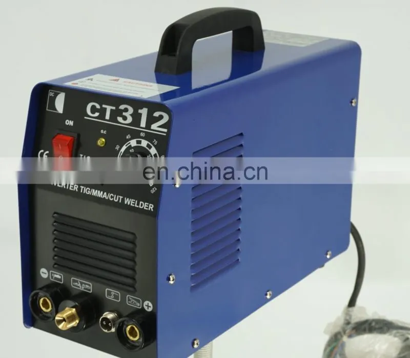 110V/220V inverter mma/tig/cut multi-function welding machine CT-312 for sale