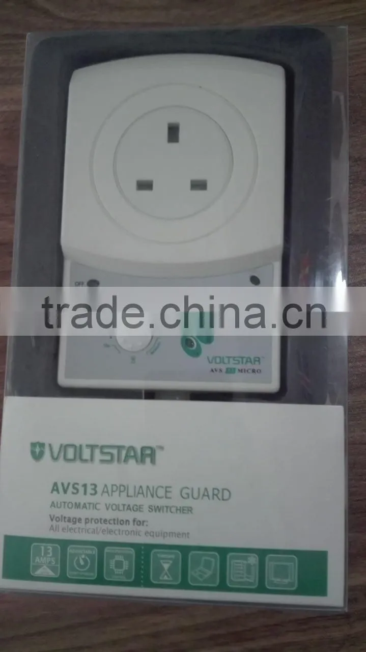 Single Phase AVS 13A 15A Automatic Voltage Guard/Protector