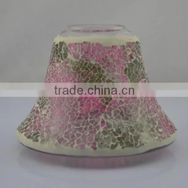 new hot China wholesale hurricanvotive glass mosaic lamp shade