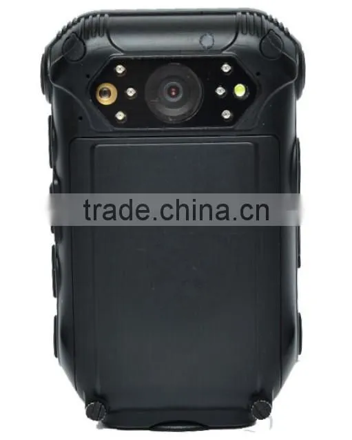 TFT screen mini HD1080P 30fps infrared night vision police body worn video camera with GPS,GPRS and wifi function