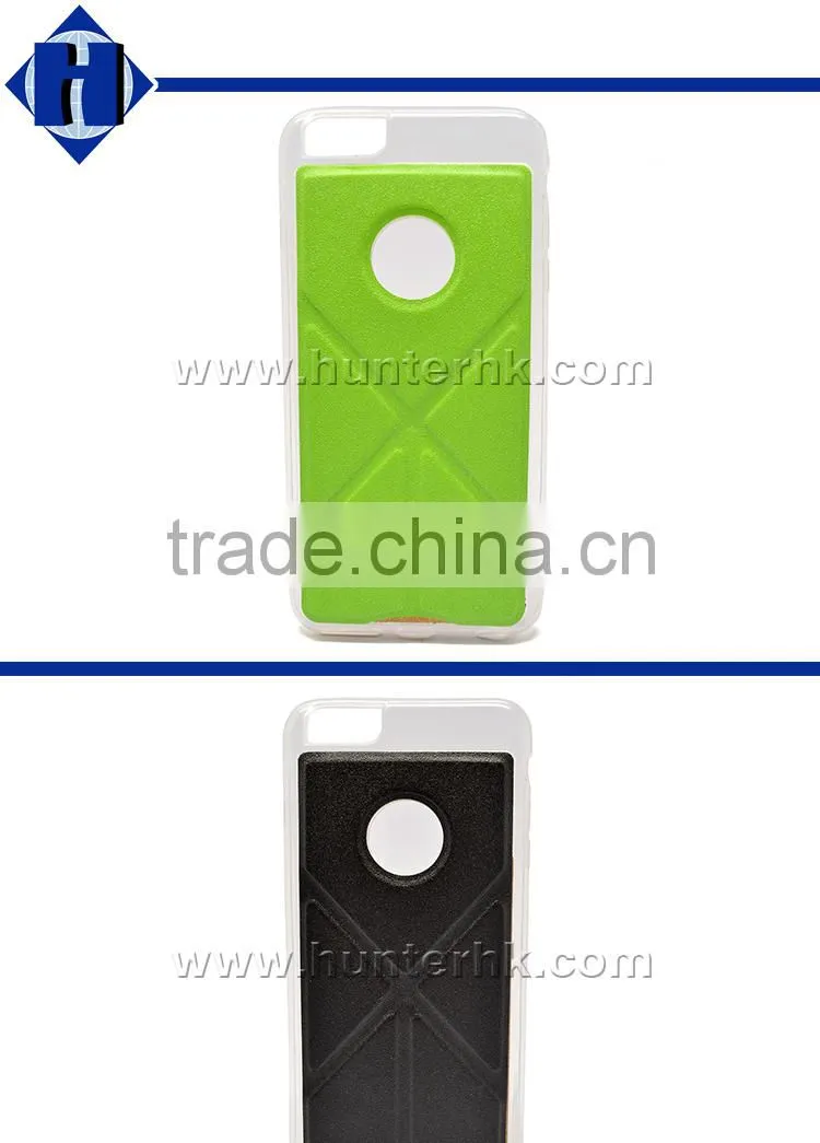 Soft Three Folds Leather Stand For iPhone Case