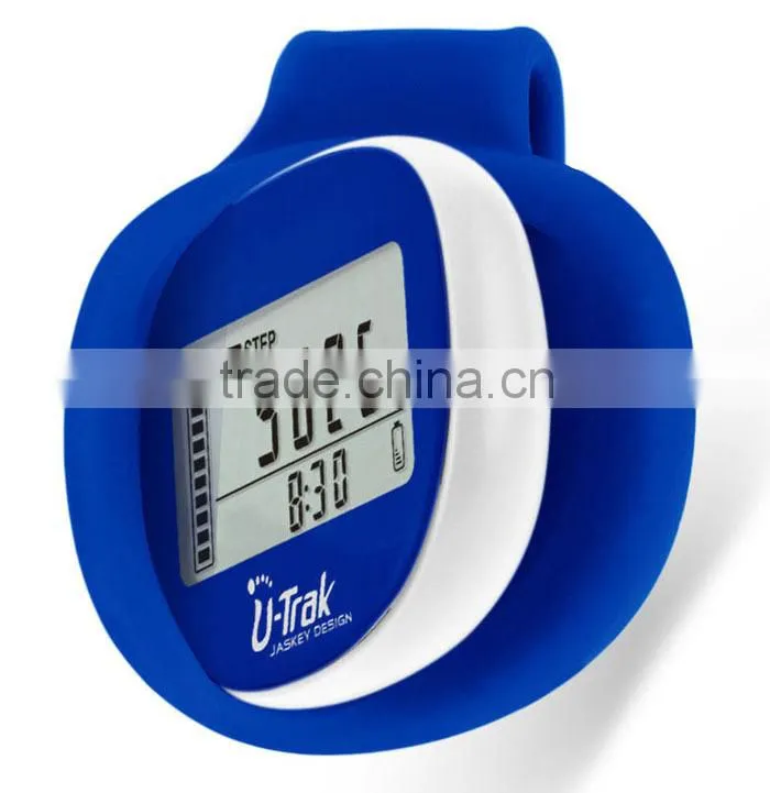 Factory Wholesale Tri-Axis Pedometer Activity Tracker with 7 Day Memory Steps and Miles Pedometers
