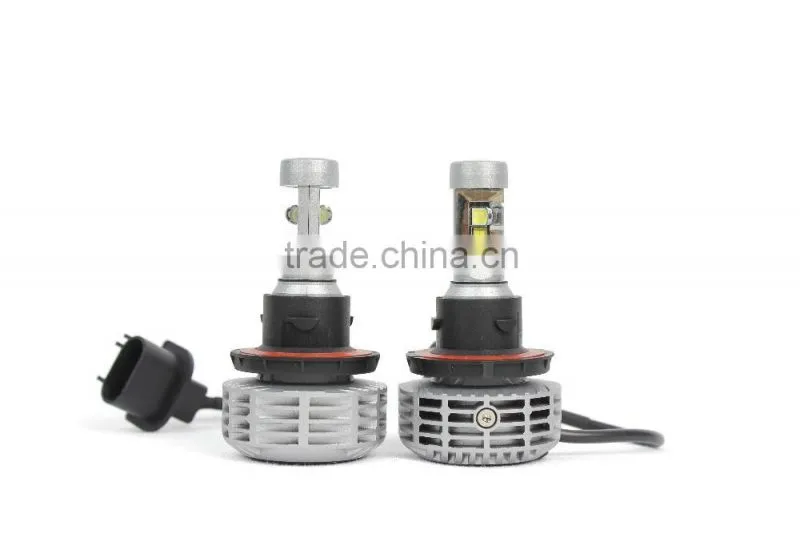 Newest G6 h13 led headlight fanless car led headlight h13 all in one led headlights