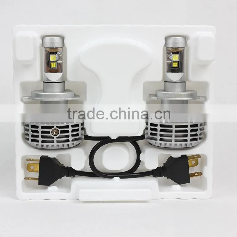 New High quality CE, RoHS, ISO9001 3000lm 12v 24v LED Car For Driving White led headlight with 2 warranty