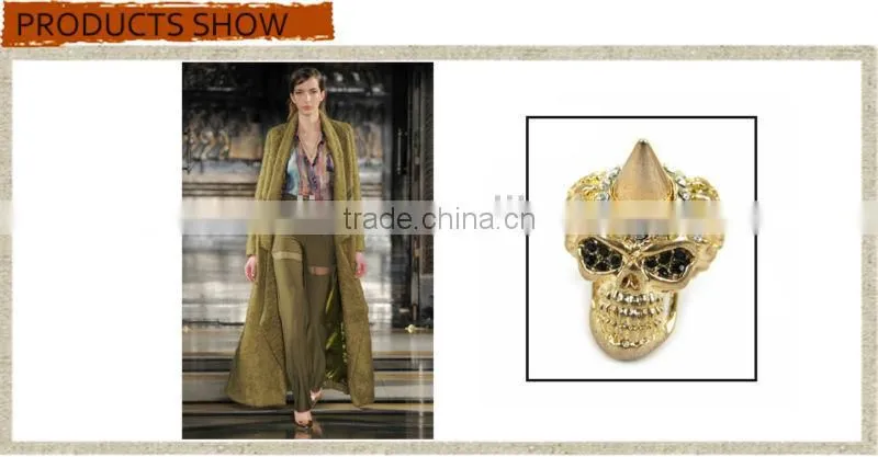 LATEST GOLD CLASSIC RING DESIGNS FOR GIRLS,FASHION SKULL RING,FINGER RING