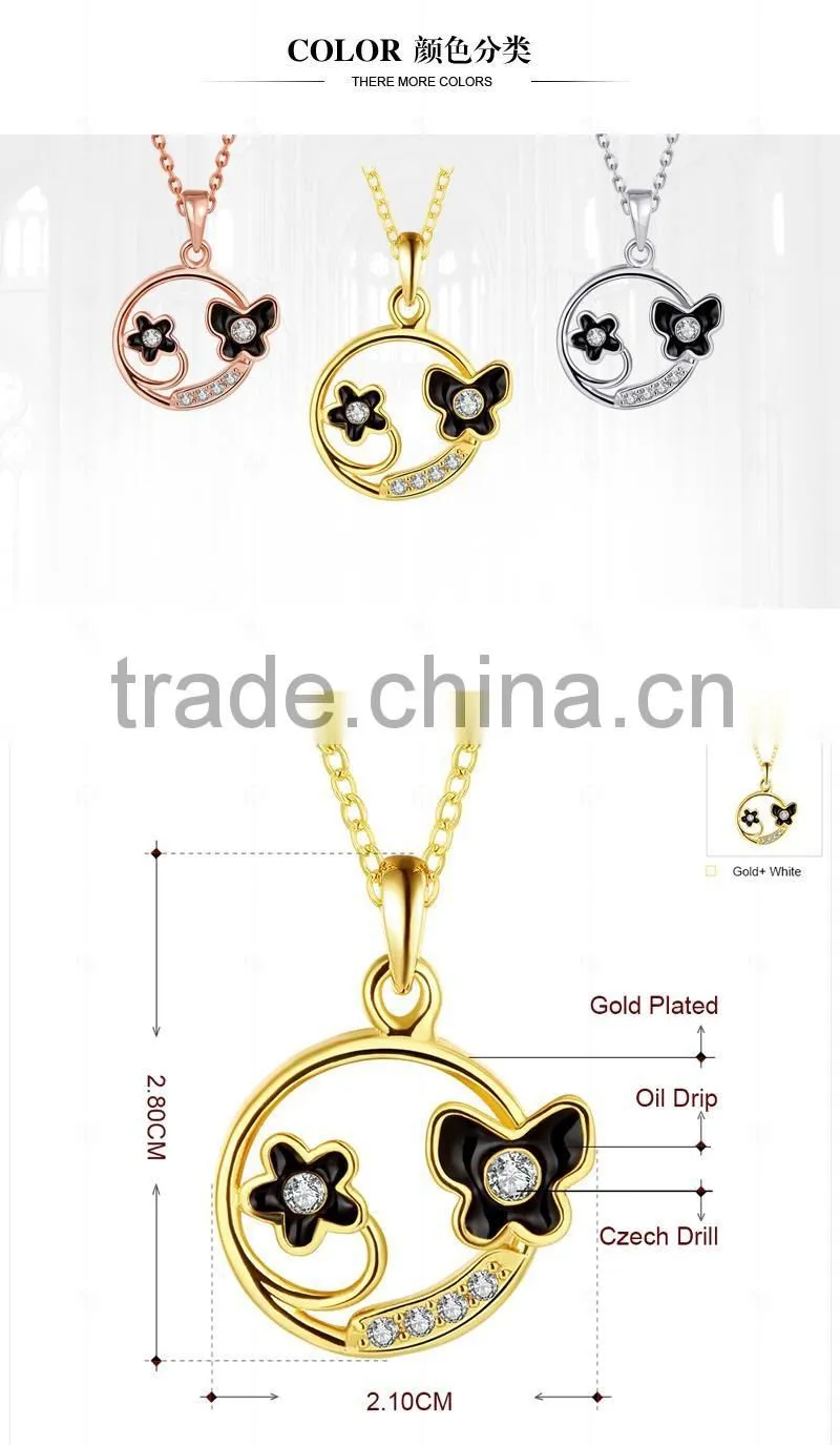 Charm Necklace 5.20g / gold plated necklace / Necklace Jewelry