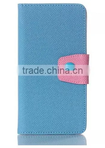 Color blocking leather case for nokia lumia 930