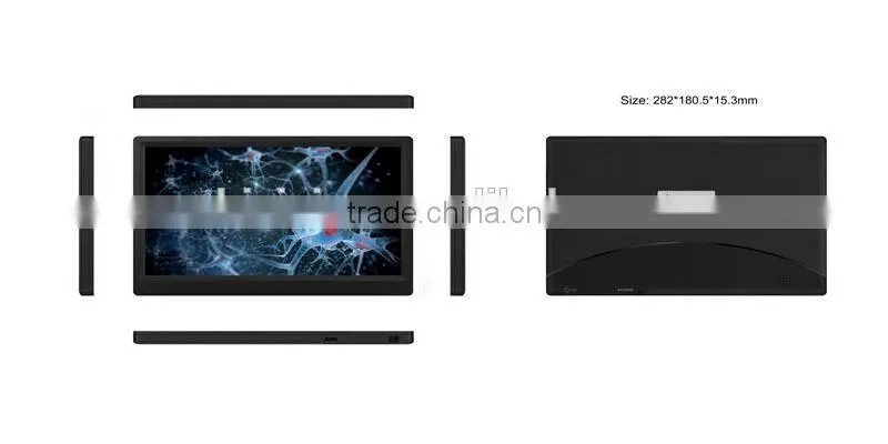 Support SD card optional up to 32G 11.6 Inch FULL HD TFT LCD Microscope Cameras with Screen