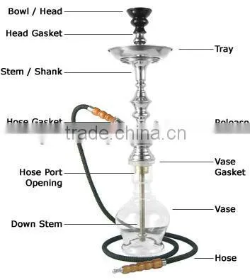 FDA approved hookah smoking silicone hose