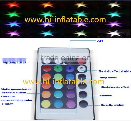 vivid wedding stage decoration inflatable star for sale