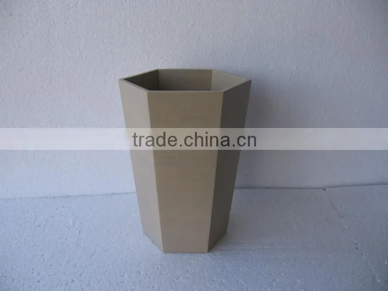 Laminated bamboo planter