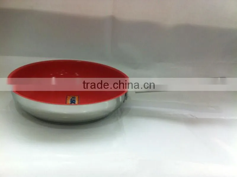 Colorful 304 stainless steel frying pan