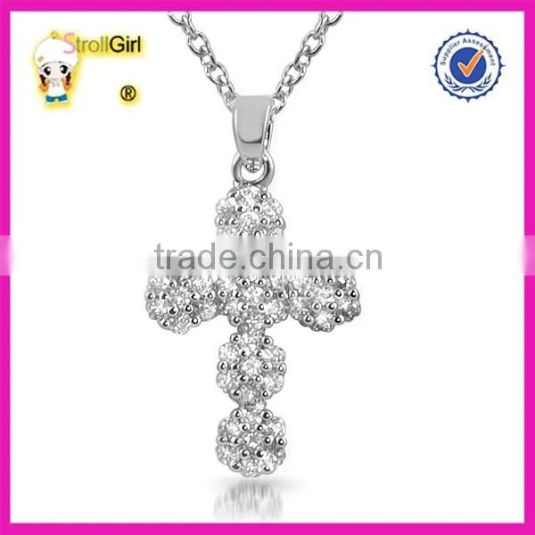 2016 new style fashion 925 silver crown necklace